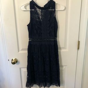 Navy Blue Dress